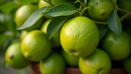Close-up of a lime fruit wedge floating in a clear glass of sparkling water with ice cubes, set against a blurred background of a lively bar at night.