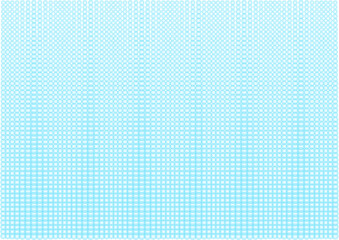 水玉模様背景イラスト（青グラデーション)