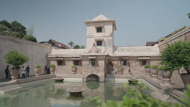 Taman Sari Water Castle the site of a former royal garden of the Sultanate of Yogyakarta. near the Kraton, Yogyakarta, Indonesia