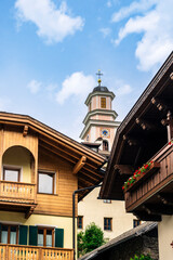 Along the cycle path of the Alta Val Pusteria. South Tyrol