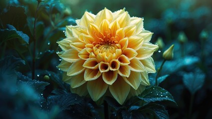 Obraz premium Golden blossom