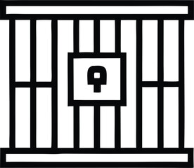 Lock and Bars Icon