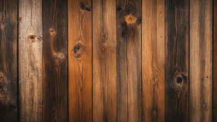 Fototapeta premium Wood grain backdrop, wooden boards overlay; timber design