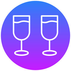 Drink Glasses Icon