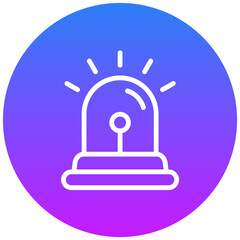 Fototapeta premium Siren Icon
