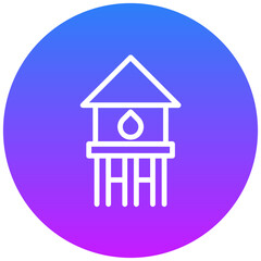 Water Tower Icon