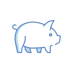 Pig  Vector icon