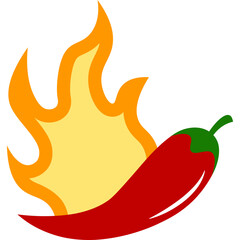 Flaming Chili Icon