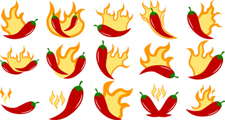 Flaming Chili Icon