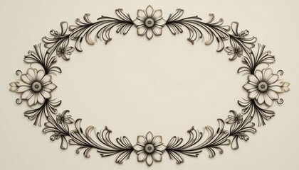 Floral decorative design studio illustration elegant close-up aesthetic appeal