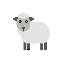 Sacrificial Sheep isolated on transparent background