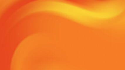 Orange yellow gradients create abstract wavy background