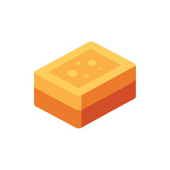 Handmade Soap Bar isolated on transparent background