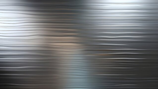 Wavy Metallic Texture Background Silver Abstract Design