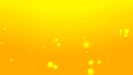 Golden Yellow Abstract Light Bokeh Background for Festive and Elegant Design Projects