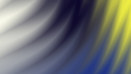 Abstract Gradient Background with Blue Yellow and White Light Streaks