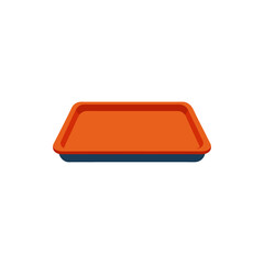 Cafeteria Tray isolated on transparent background