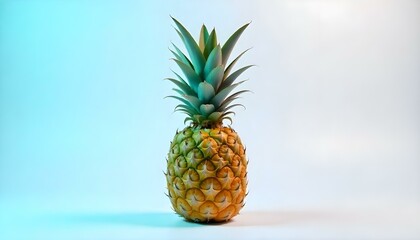pineapple on a white background