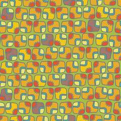 Geometric hand draw surface design pattern