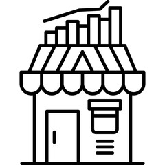 Market Icon Vector Element