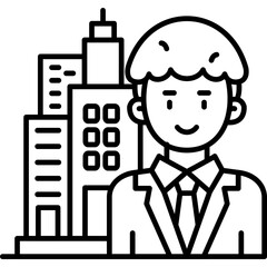 Corporate Icon Vector Element