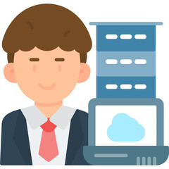 Server Icon Vector Element