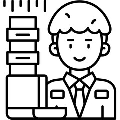 Working Icon Vector Element