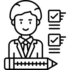 Checklist Icon Vector Element
