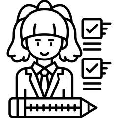 Checklist Icon Vector Element