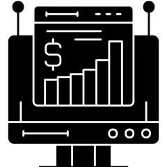 Presentation Web Icon Vector Element