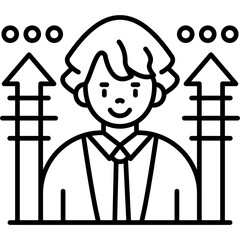 Boosting Potential Icon Vector Element