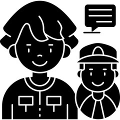 Consultation Icon Vector Element