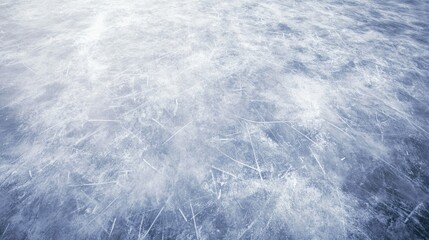Fototapeta premium Frozen ice surface texture background.
