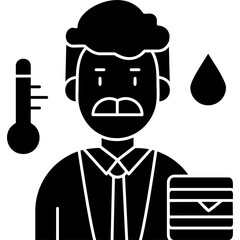 Illness Icon Vector Element