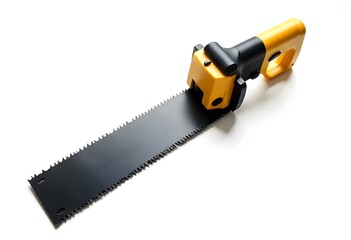 Hand saw isolated on white background