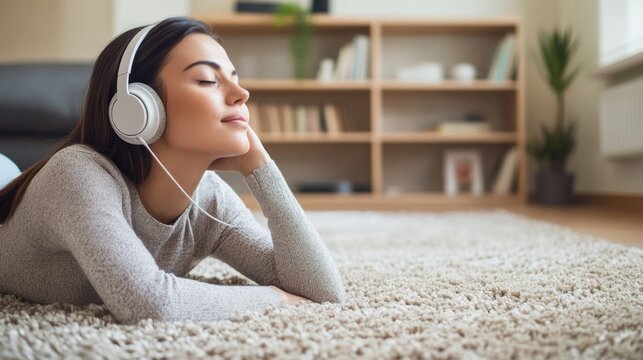 Chillin indoors with music