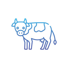 Cow   Vector icon