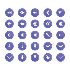 Web, mobile icons pack. Vector icon illustration