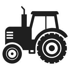 tractor isolated on white background