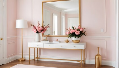 interior modern design room 3d