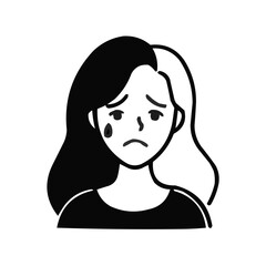girl with long hair