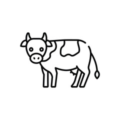 Cow   Vector icon