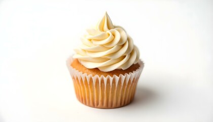 Cupcake on a white background