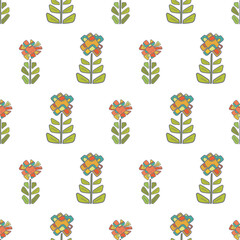 Geometric hand draw surface design pattern