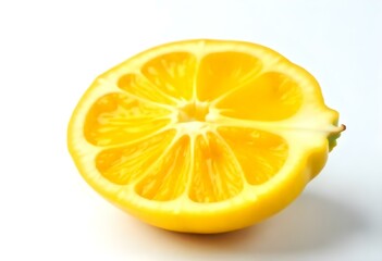 Yellow Carambola isolated on white background