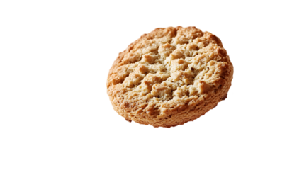 Oatmeal Cookie with Sweet Treat, and Closeup.
