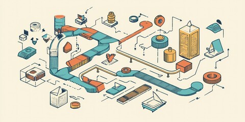 A fun, illustrated infographic explaining a complex process in a simple, engaging way