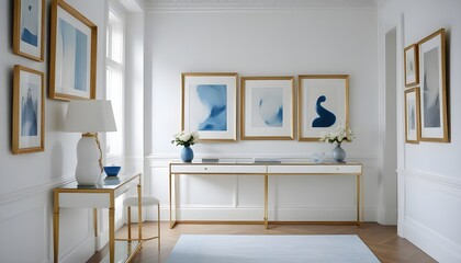 interior modern design room 3d