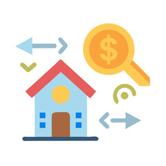 Real Estate Market Analysis, House Appraisal, Valuation Concept