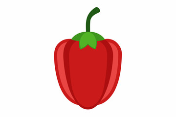 red hot chili pepper vector illustration 